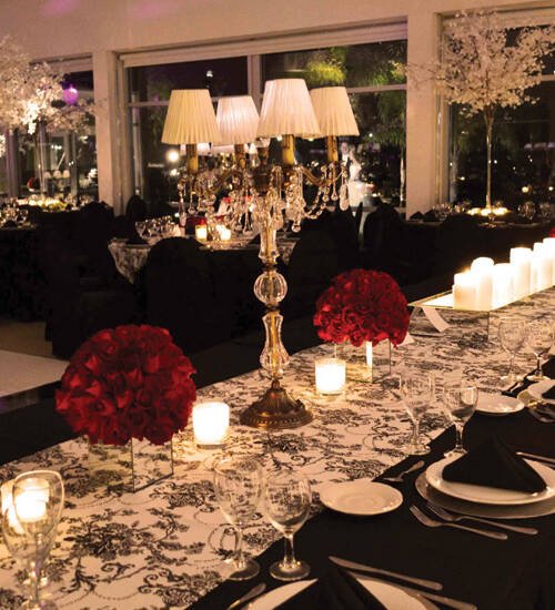Arreglos florales centros de mesa eventos