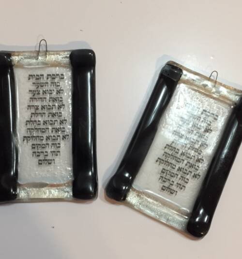Bendiciones en vitrofusión souvenirs para eventos