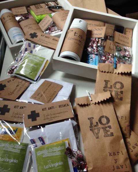 Kit de toilette eventos