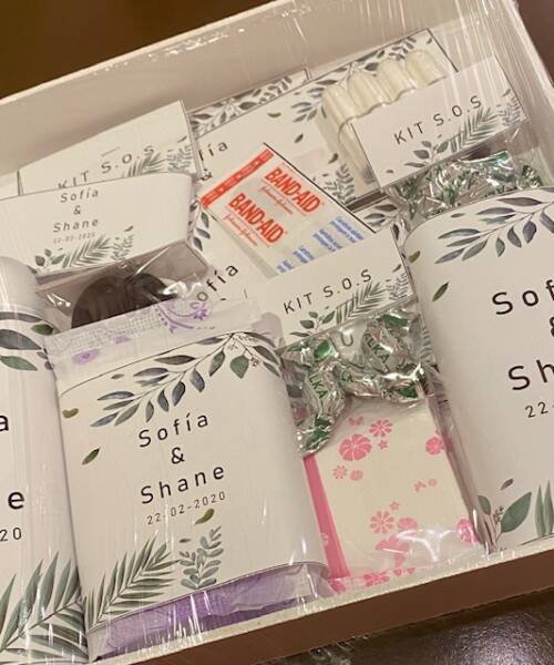 Kit de toilette eventos