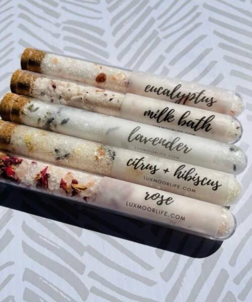 Sales de baño personalizadas souvenirs