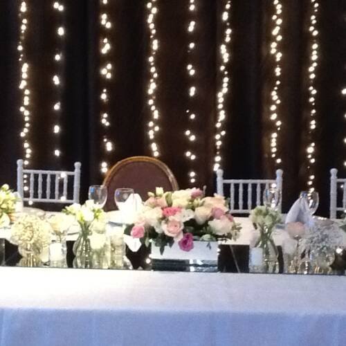 Telón negro luces eventos