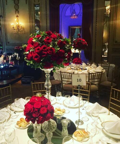 Centros de mesa con flores naturales, arreglos florales6